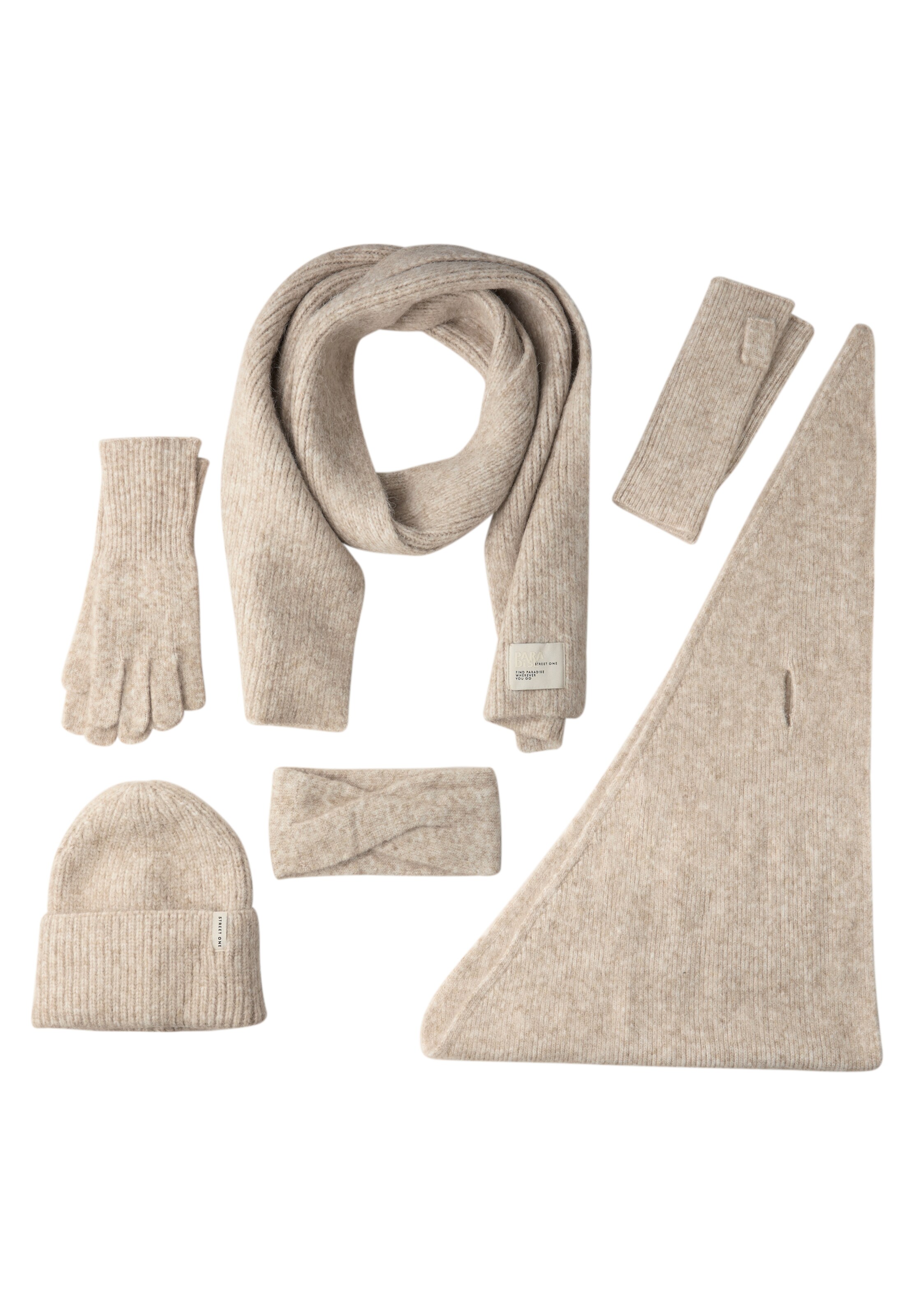 STREET ONE Scarf in Beige