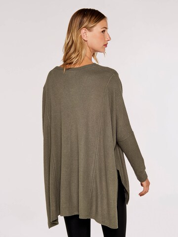 Pull-over oversize Apricot en vert