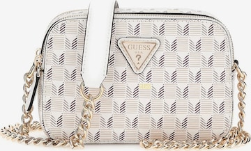 Sac à bandoulière 'Vikky' GUESS en beige : devant