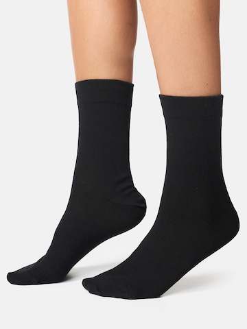 Nur Die Socks ' Ohne Gummi ' in Black