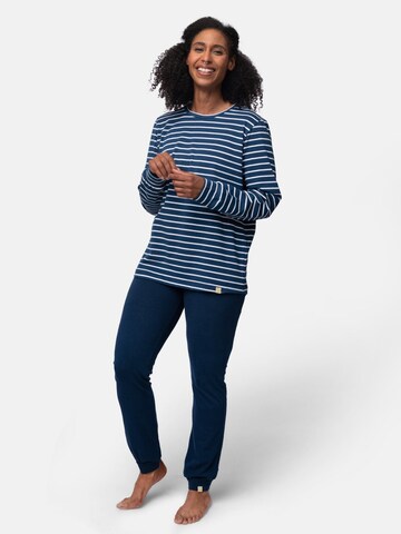 greenjama Schlafshirt‌‌‌‌‌‌ in Blau