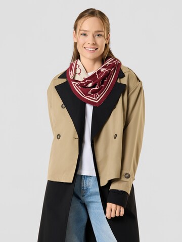 CODELLO Tuch mit Snoopy-Print im Allover-Design in Rot: Vorderseite