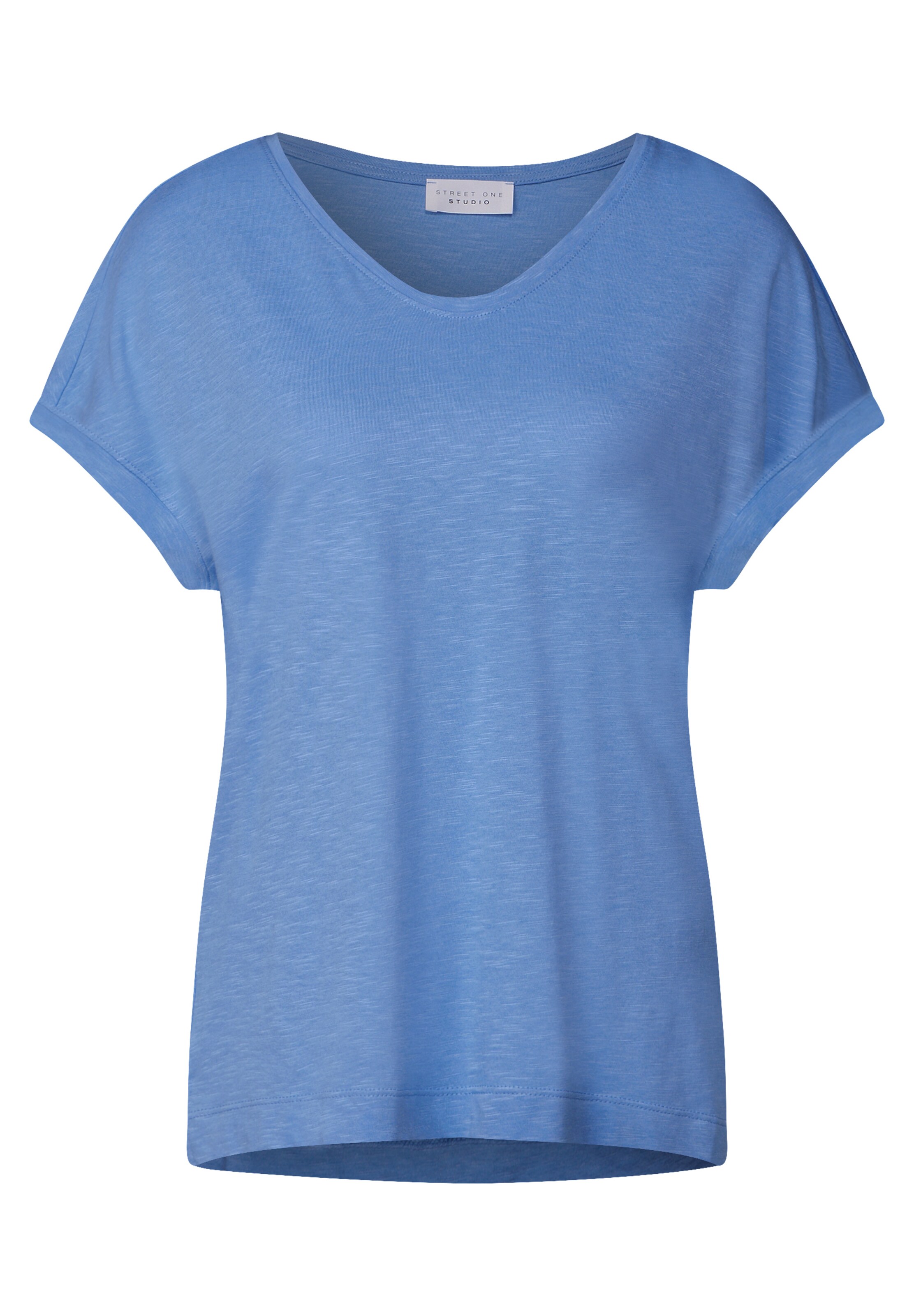 Street One Studio Shirt in Blue: front