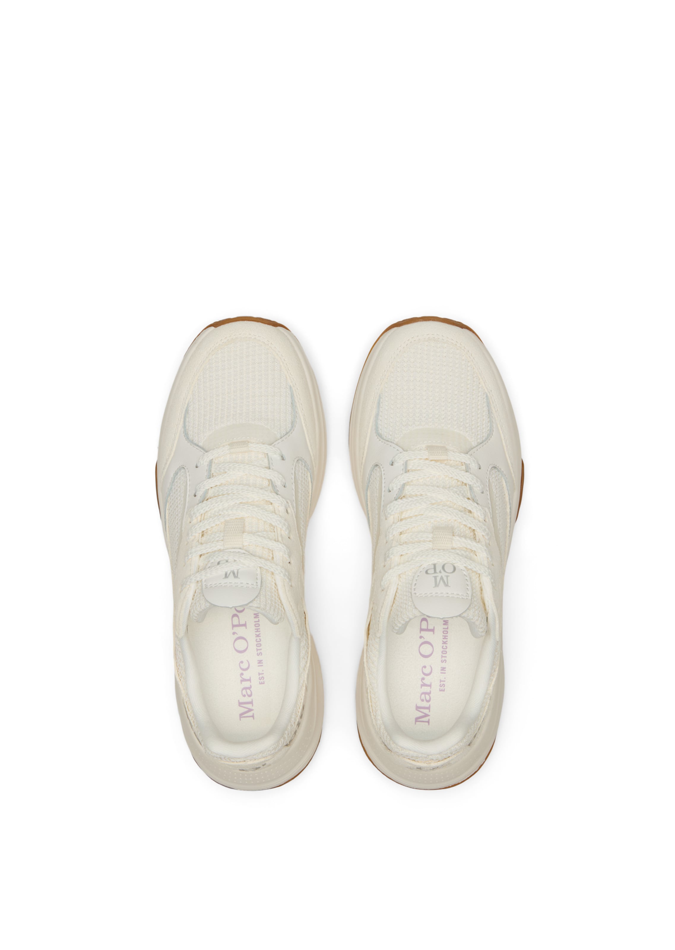 Marc O'Polo Platform trainers in White