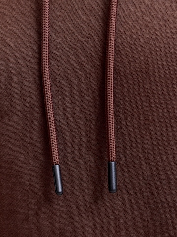 JACK & JONES Sweatshirt 'JJEBRADLEY' in Bruin