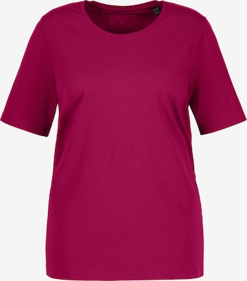 Ulla Popken Shirt in Pink: Vorderseite