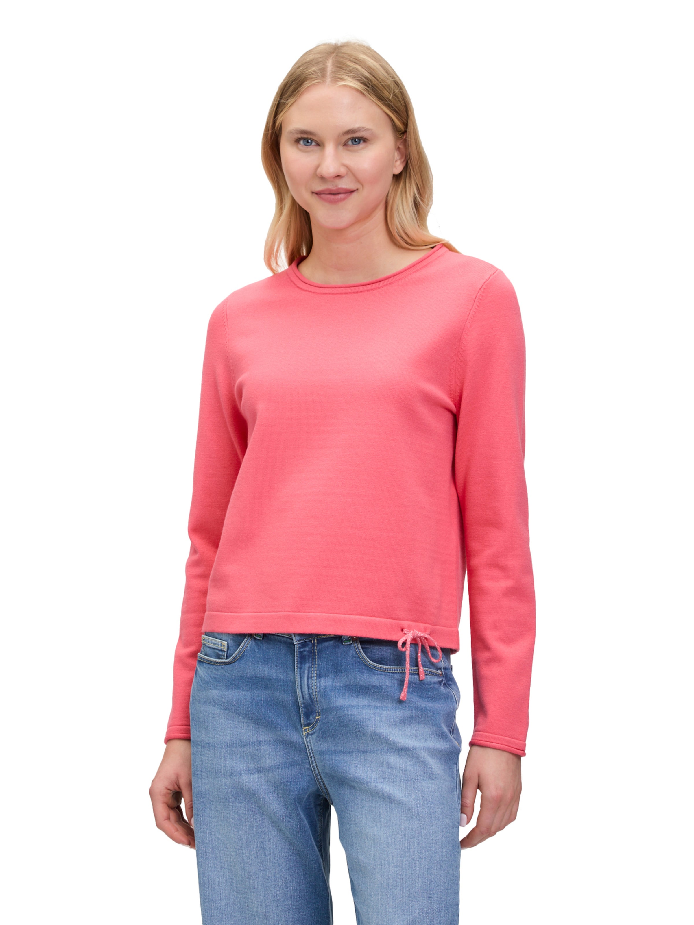 Cartoon Sweater in Pink: front
