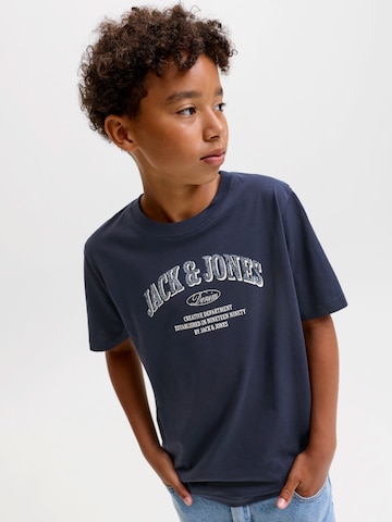 Jack & Jones Junior T-shirt 'JJEDENVER' i blå