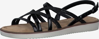TAMARIS Páskové sandály - černá, Produkt