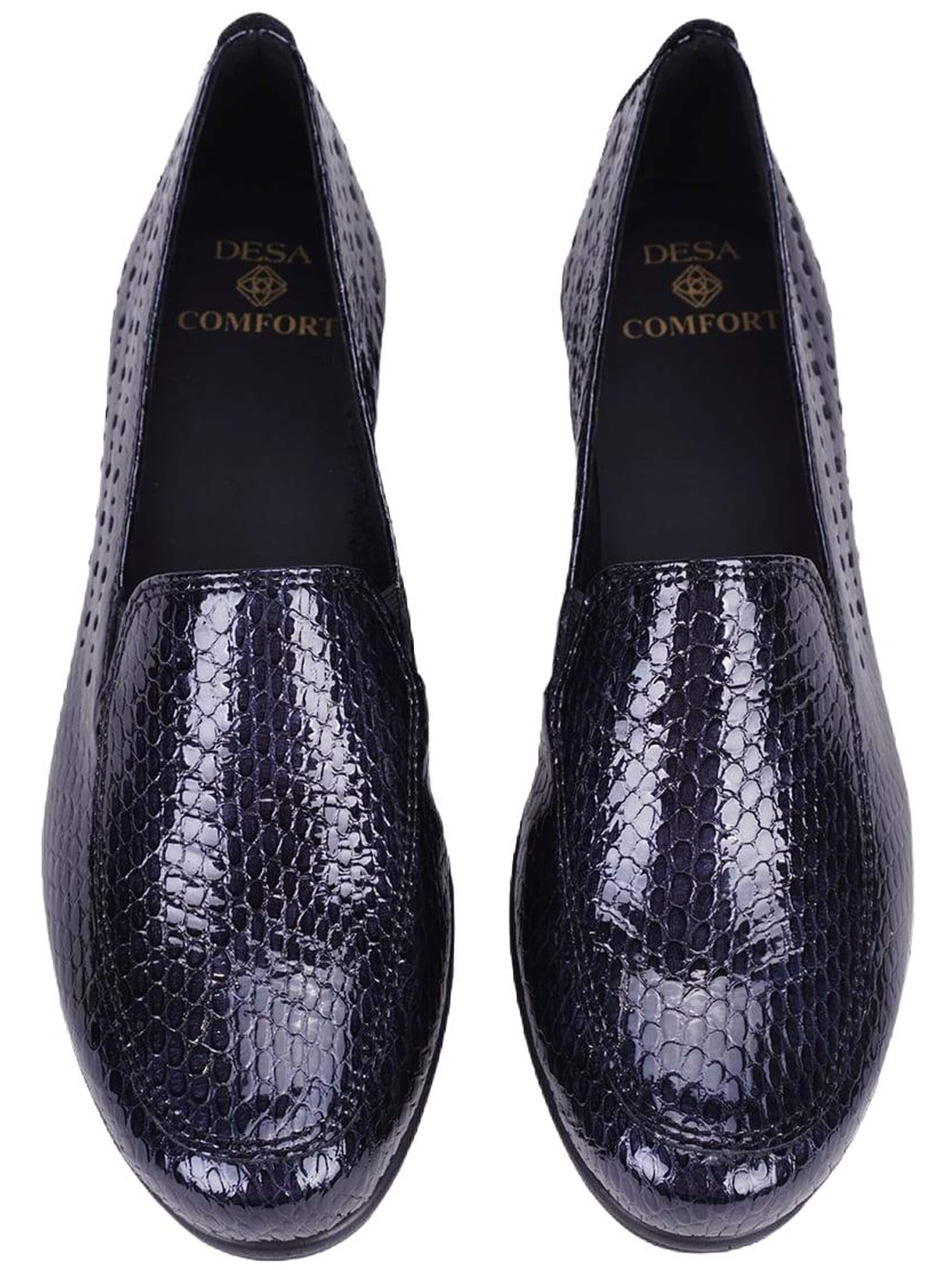 Desa Slip-ons 'Niedrige Schuhe' in Black