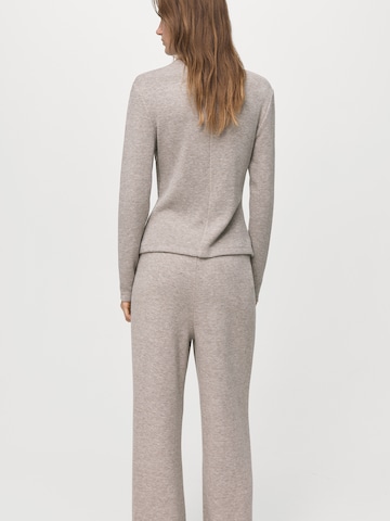 MANGO Pulover 'CANELA' | rjava barva