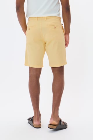 Regular Pantalon 'Thomas' Matinique en jaune