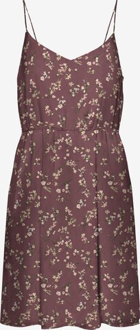 Robe d’été 'SMILLA' VERO MODA en marron : devant