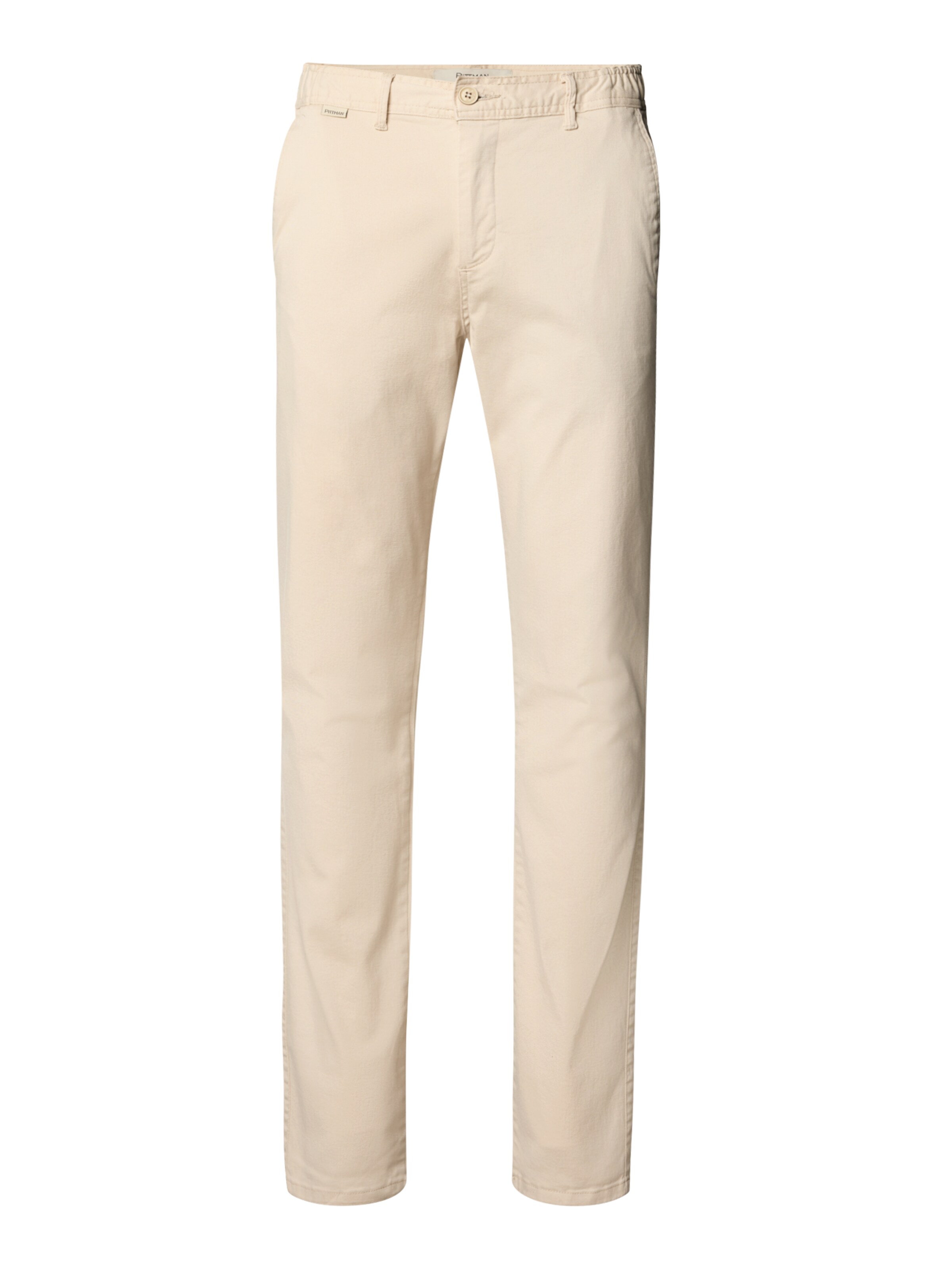 Pittman Slim fit Chino Pants 'Andrew' in Beige: front