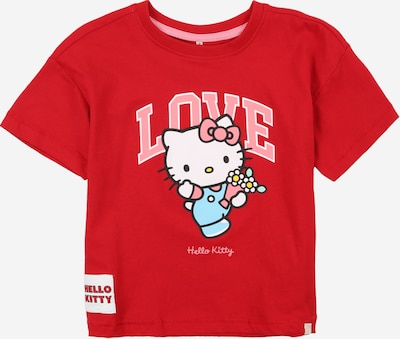 104 dydžio Marškinėliai 'KMGKitty' iš Only Mini, spalva – rožių spalva / raudona / juoda / balta, Prekių apžvalga