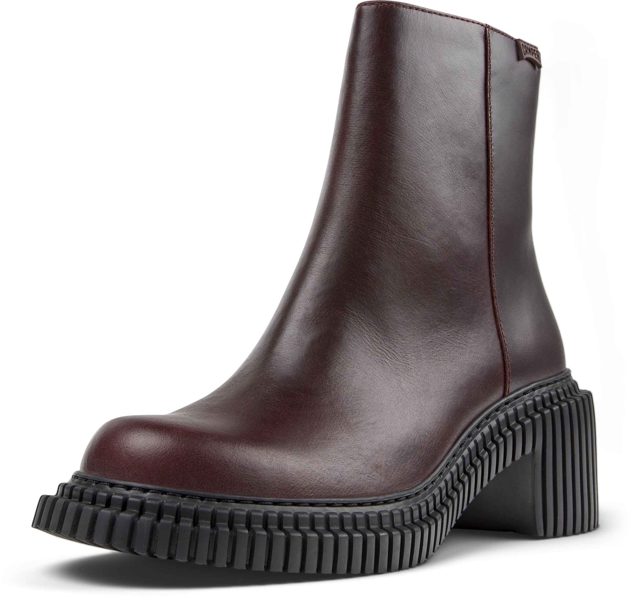 Bottines 'Pix London' CAMPER en rouge : devant