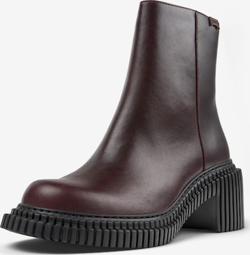 Bottines 'Pix London' CAMPER en rouge : devant