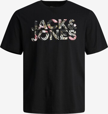 JACK & JONES - Camiseta 'JEFF' en negro: frente