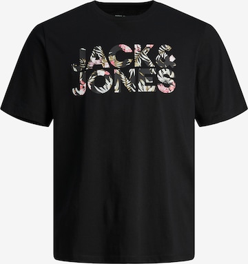 JACK & JONES Tričko 'JJEJeff' – černá: přední strana