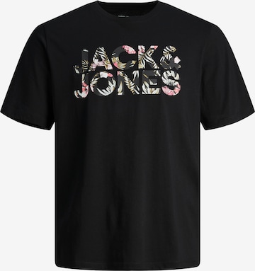 JACK & JONES T-shirt 'JEFF' i svart: framsida