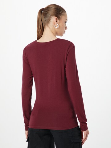 PIECES Shirt 'PCSIRENE' in Red