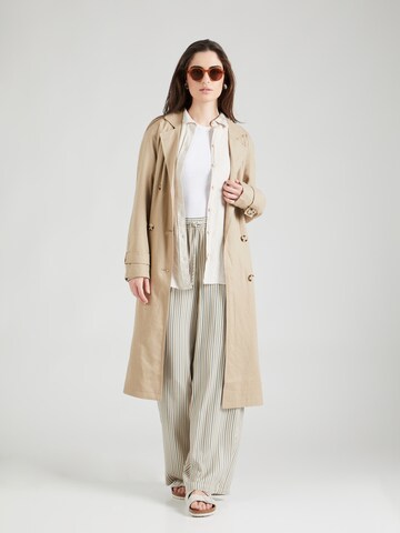 modström Wide Leg Hose 'Hissa' in Beige