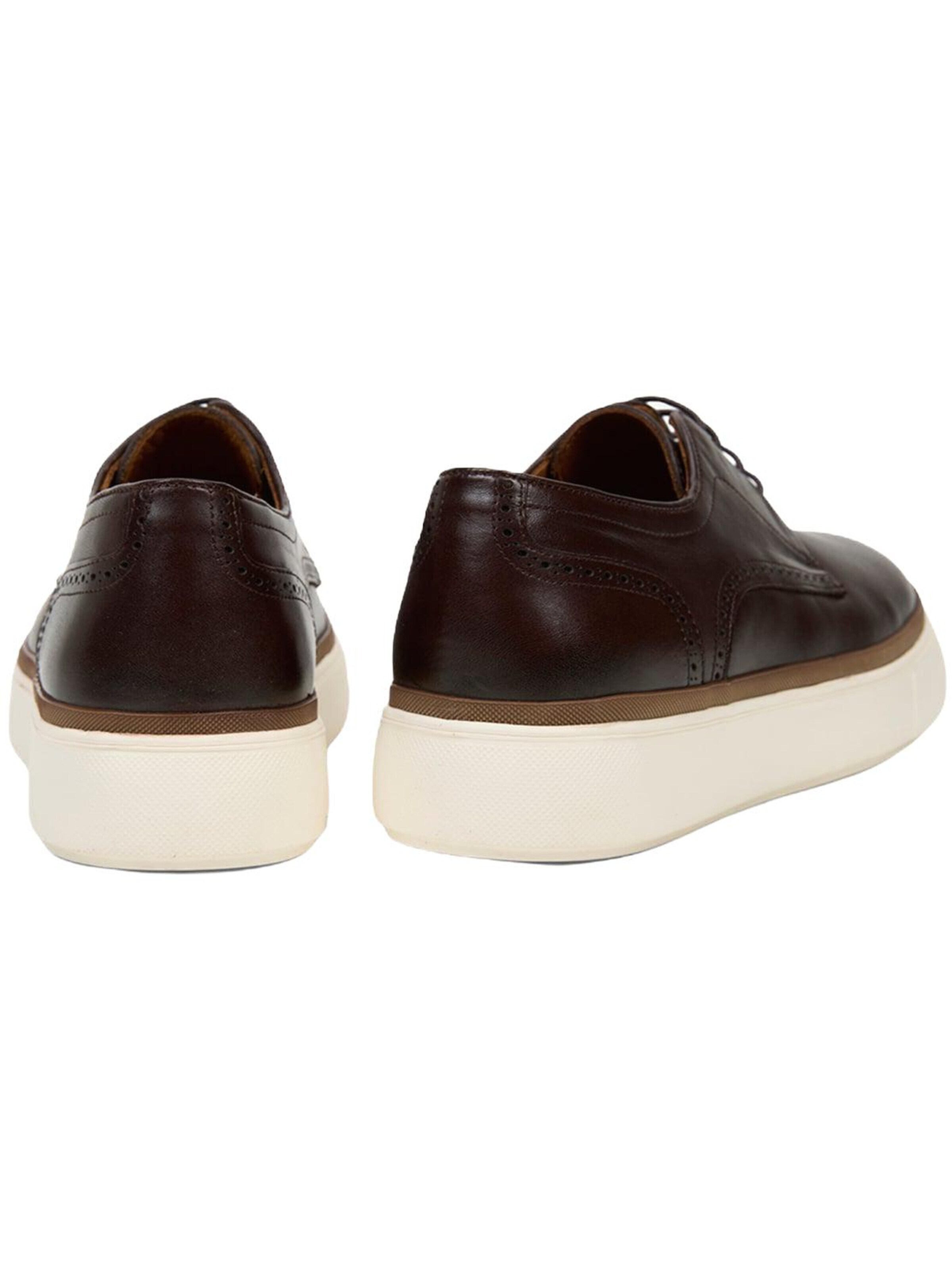 Chaussure à lacets 'Spitze' Desa en marron