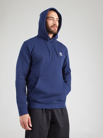 ADIDAS ORIGINALSSweater majica 'Essentials' - plava boja: prednji dio