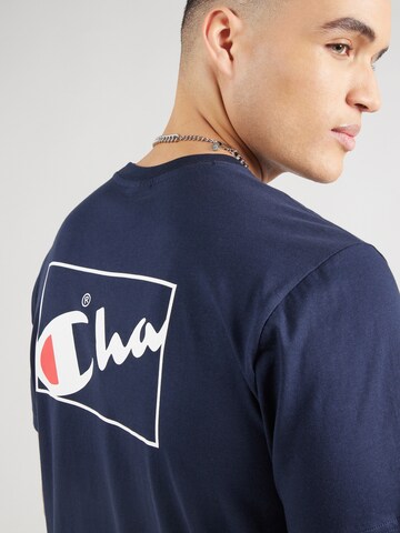 T-Shirt Champion Authentic Athletic Apparel en bleu