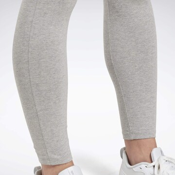 Reebok Skinny Športne hlače | siva barva