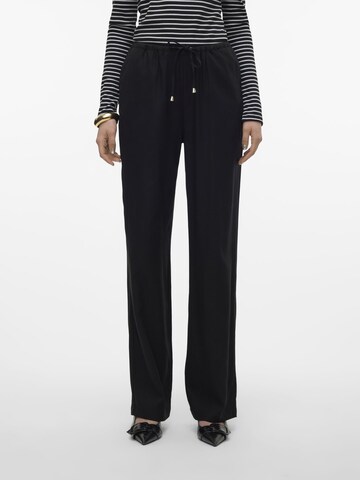 VERO MODA Loose fit Trousers 'DINNA' in Black: front