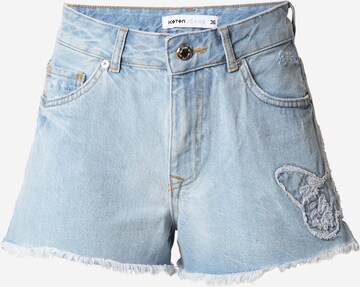 Koton Regular Jeans in Blauw: voorkant