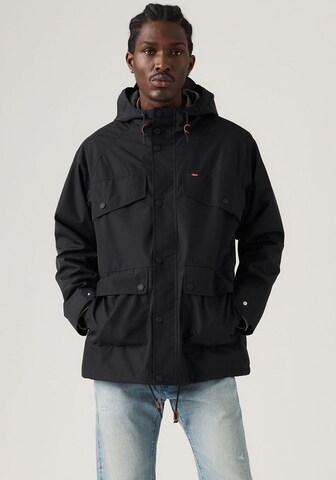 LEVI'S ® Parka in Schwarz: Vorderseite