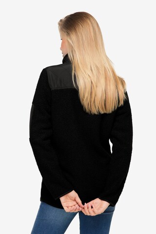 LAURASØN Fleece jas in Zwart