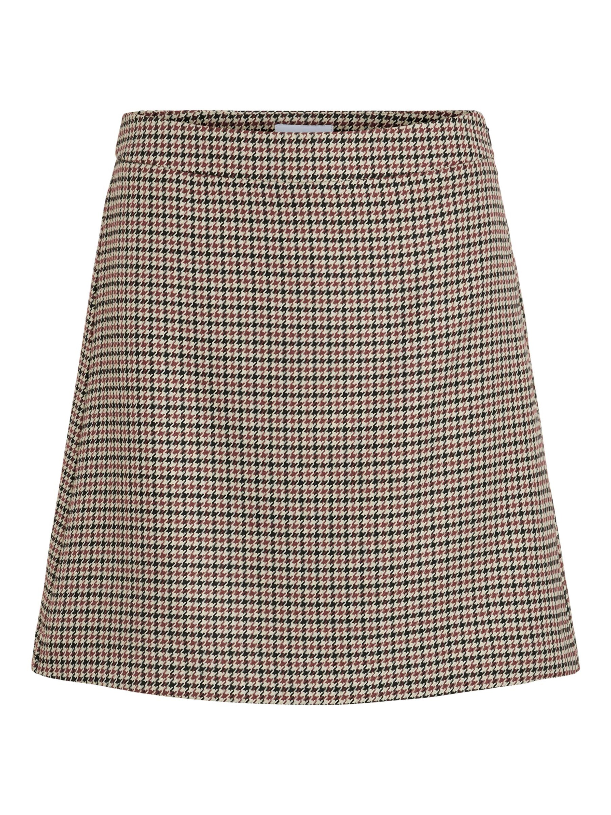 VILA Nederdel 'VIENILLA' i beige / brun, Produktvisning