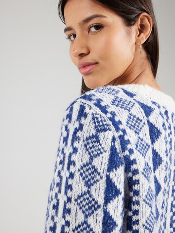 PIECES Sweter 'PCNIANNA' w kolorze niebieski