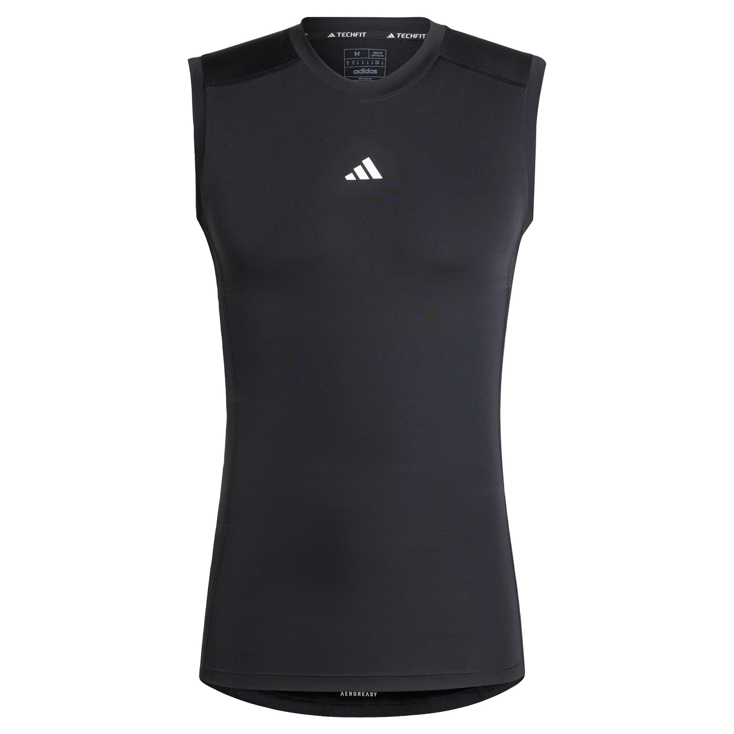 ADIDAS PERFORMANCE Functioneel shirt in Zwart: voorkant
