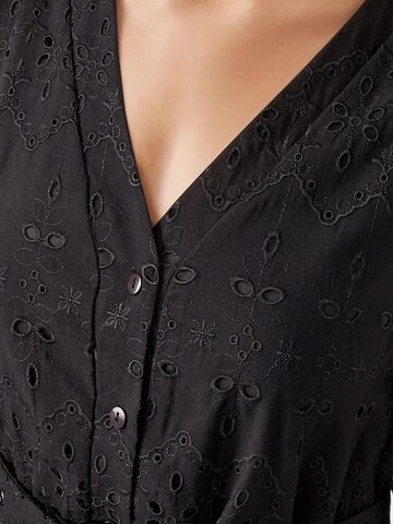Abito camicia di Hiccup in nero
