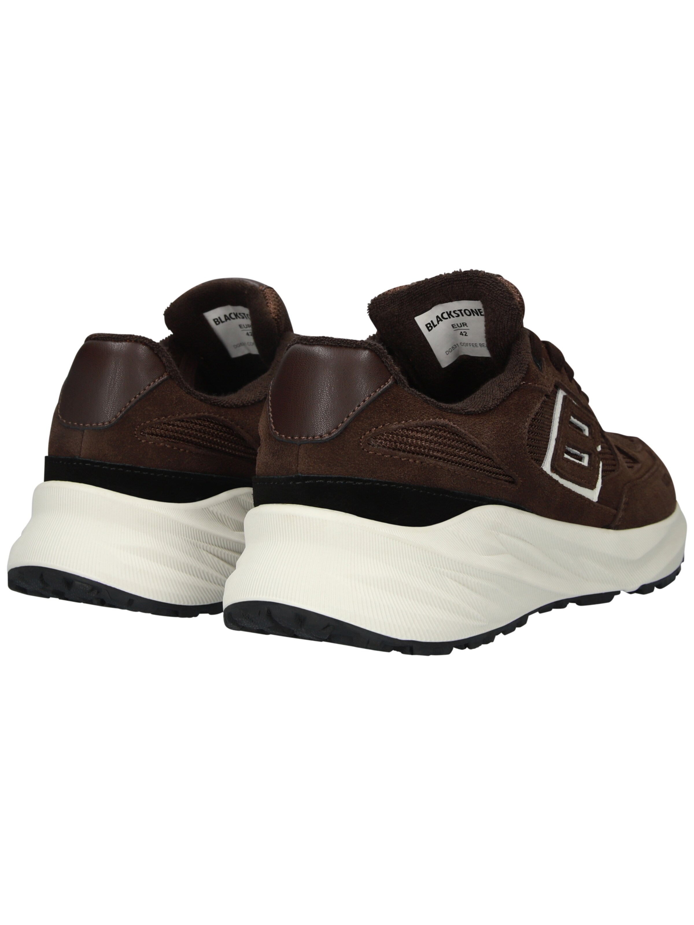BLACKSTONE Sneakers laag 'Flint Moss DG531' in Bruin