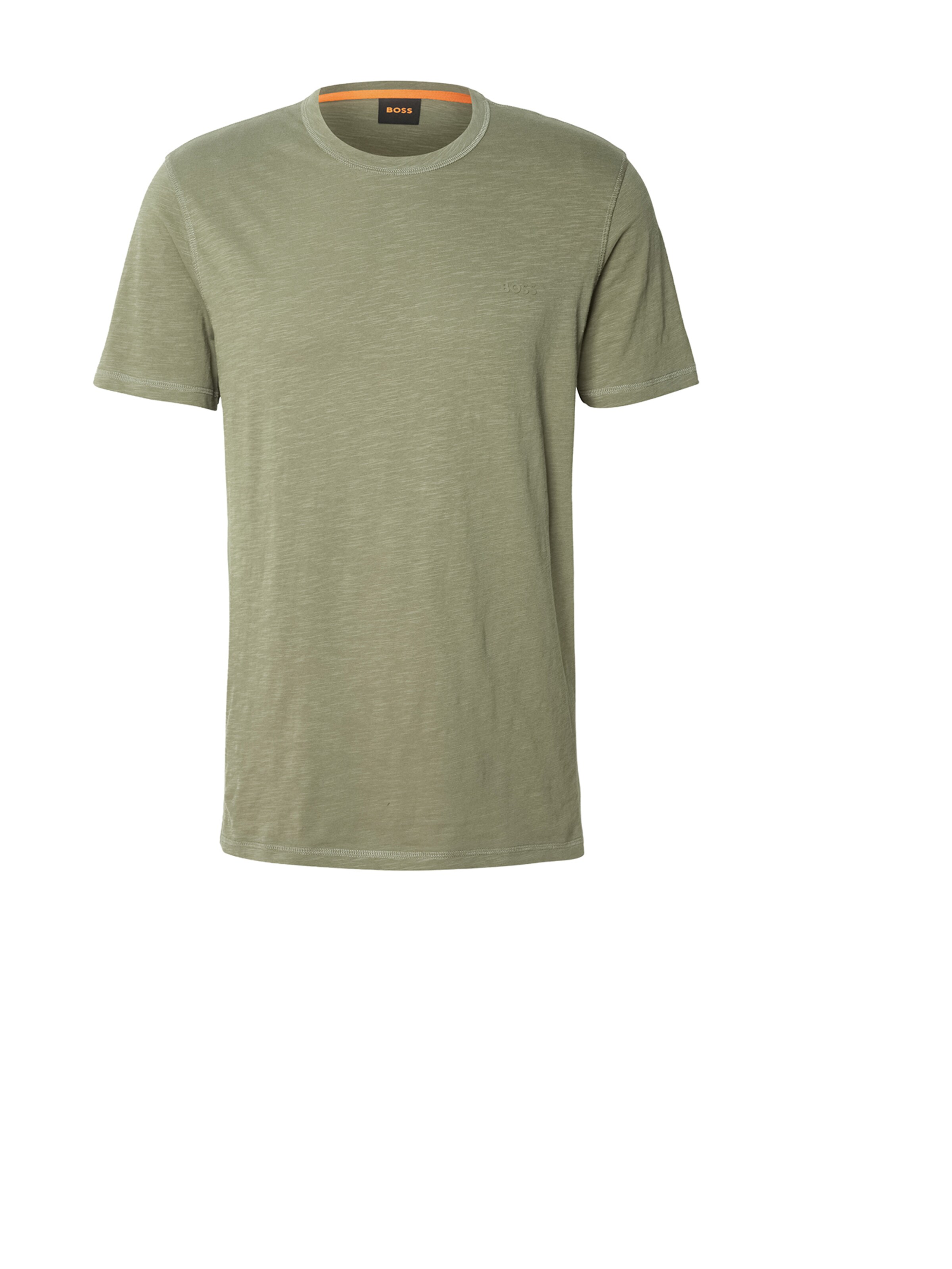 BOSS Shirt 'Tegood' in Grün: Vorderseite
