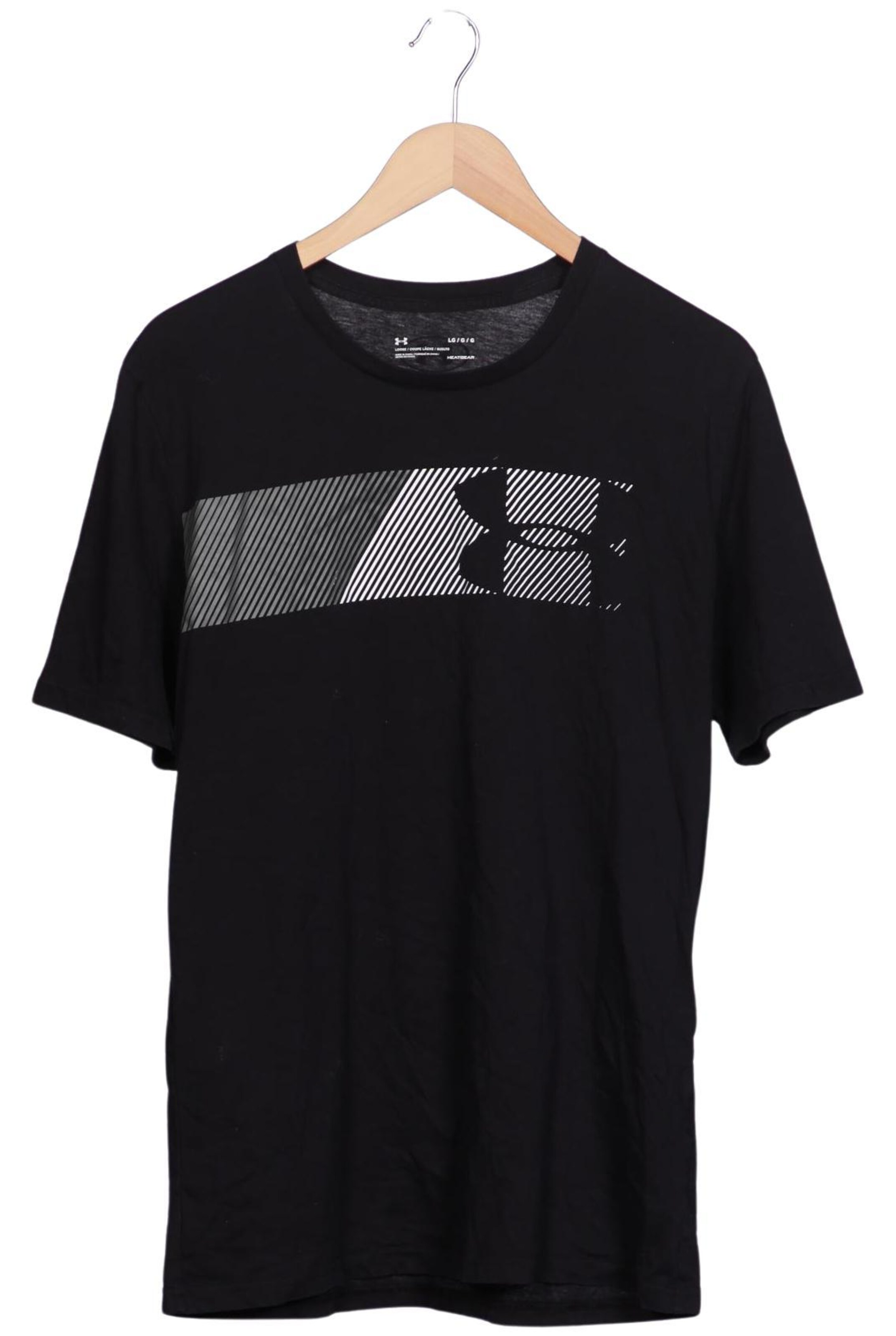 UNDER ARMOUR Shirt in L in Black: front