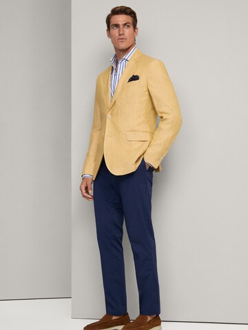 regular Pantaloni con pieghe di Hackett London in blu