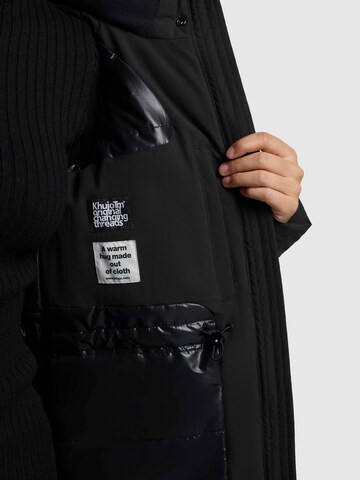 khujo Winter Jacket 'Inda' in Black