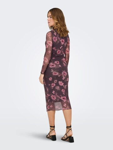 Only Maternity - Vestido de noche 'OLMLOURA' en marrón