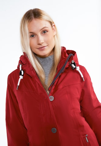 Yuka Winterjas in Rood