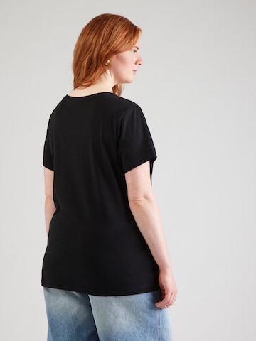 ONLY Carmakoma Shirt 'CARULRIKA' in Black
