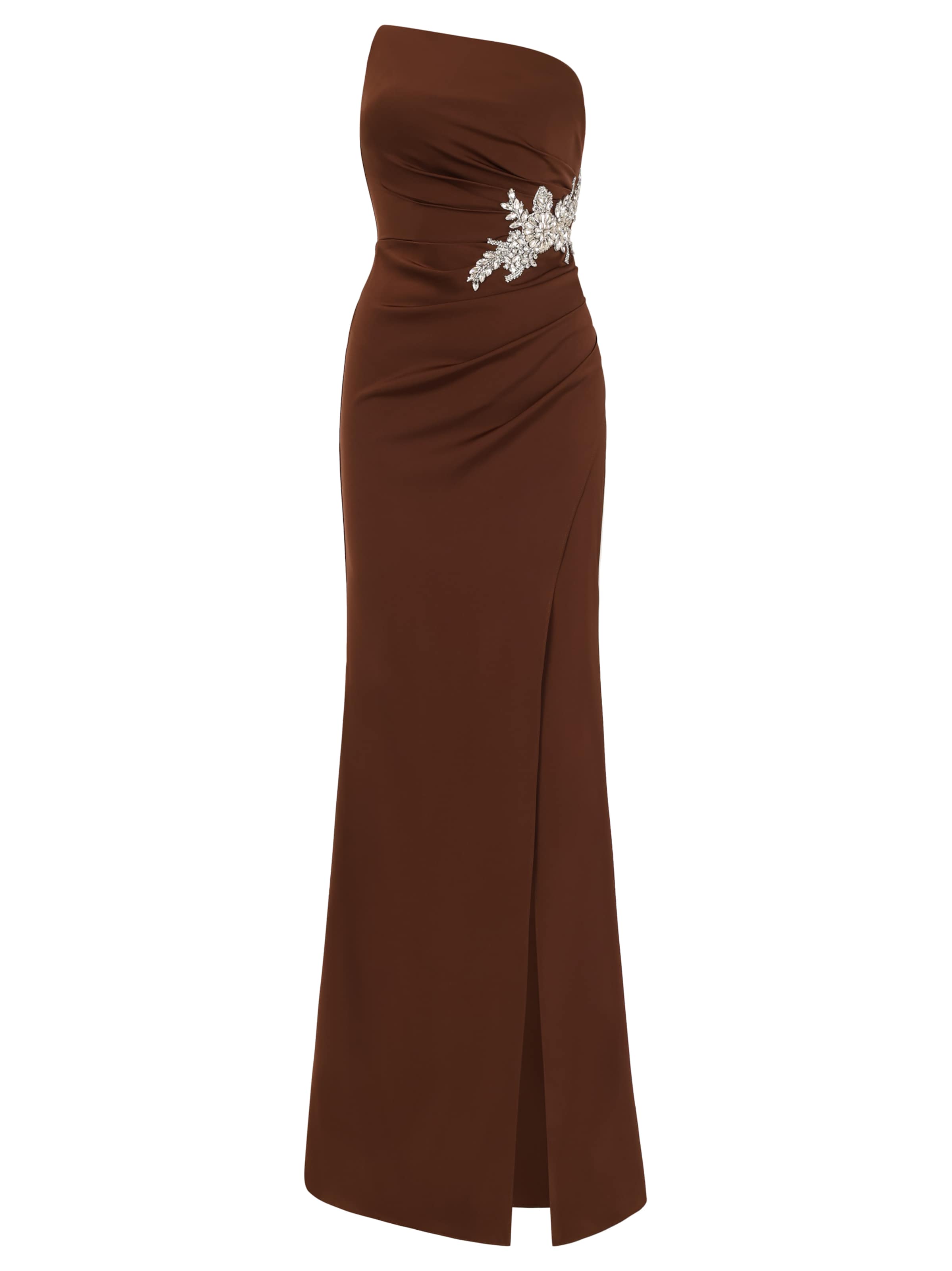 Kraimod Evening Dress in Brown: front