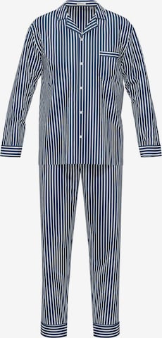 SEIDENSTICKER Pyjama lang in Blauw: voorkant