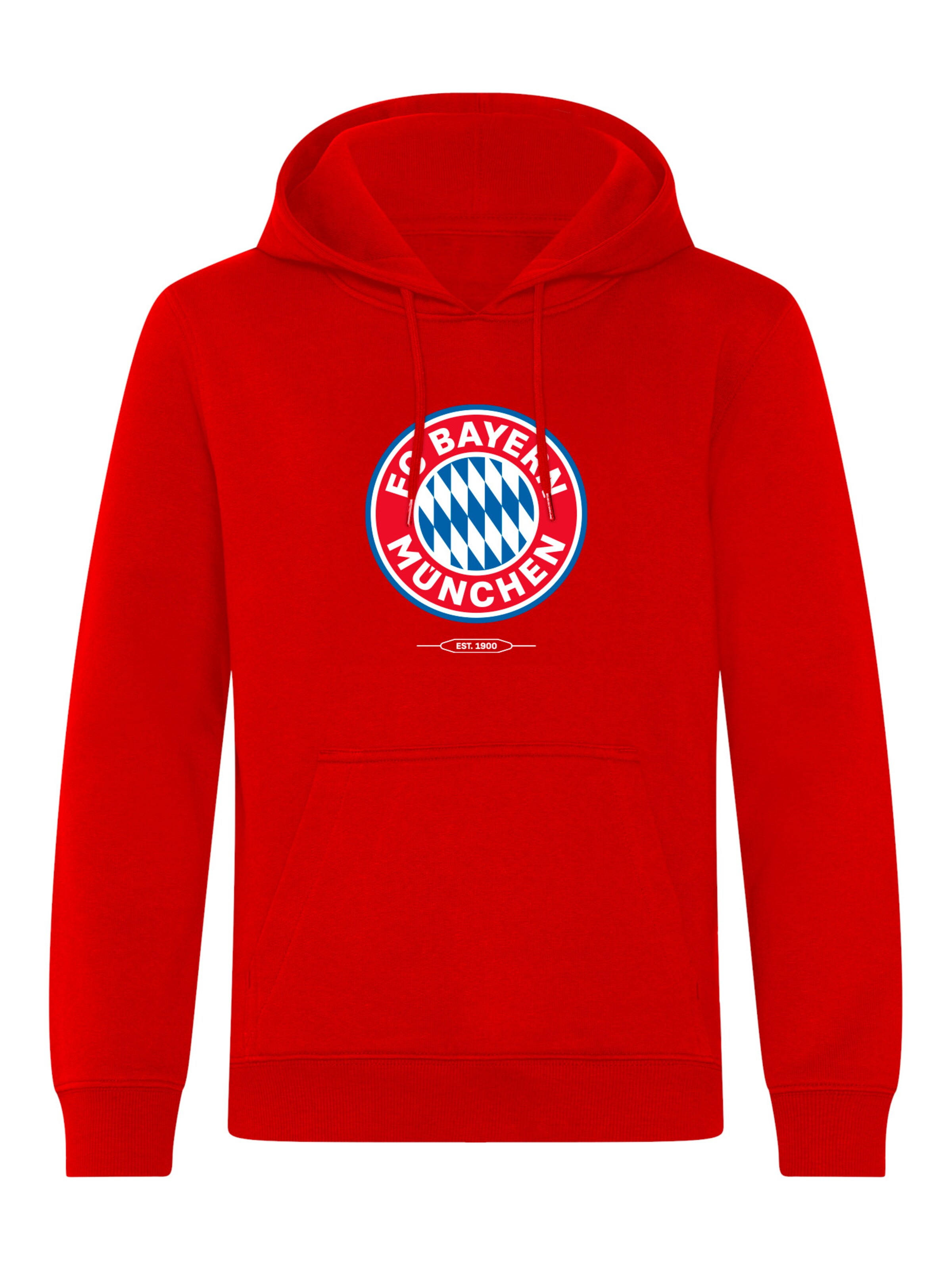 FC BAYERN MÜNCHEN Sweatshirt 'Essential' in Red | ABOUT YOU