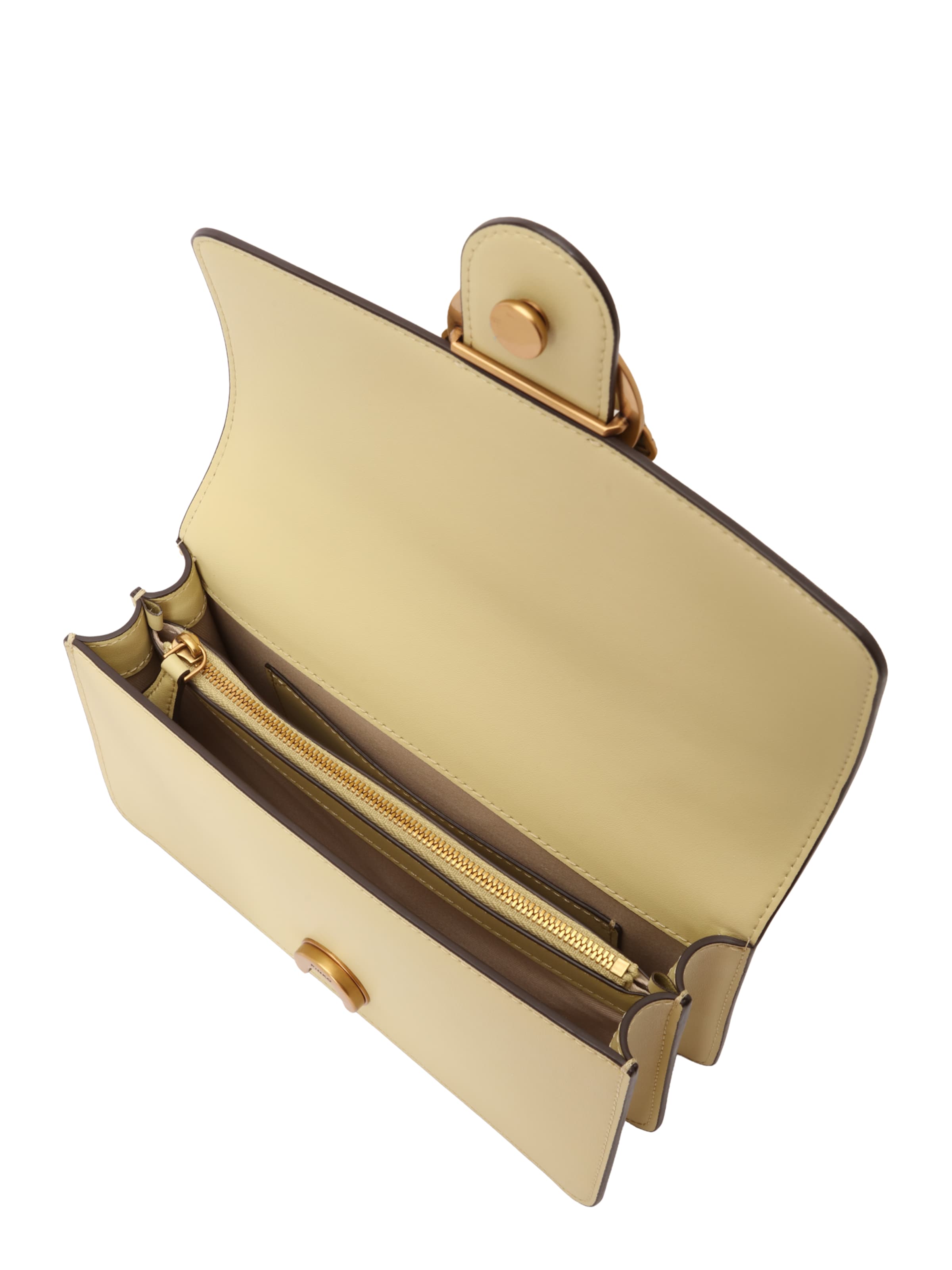 PINKO Válltáska 'Love' - sárga